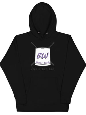 Busker Wade Hoodie Black